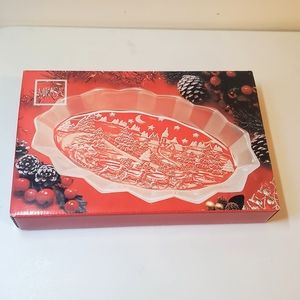 New Mikasa Silent Night Oval Dish